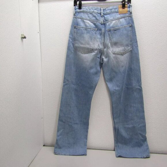 NEW BITE STUDIOS Womens Curved Denim Straight Leg Jeans Size 4 (29 x 28) Blue - Picture 2 of 12